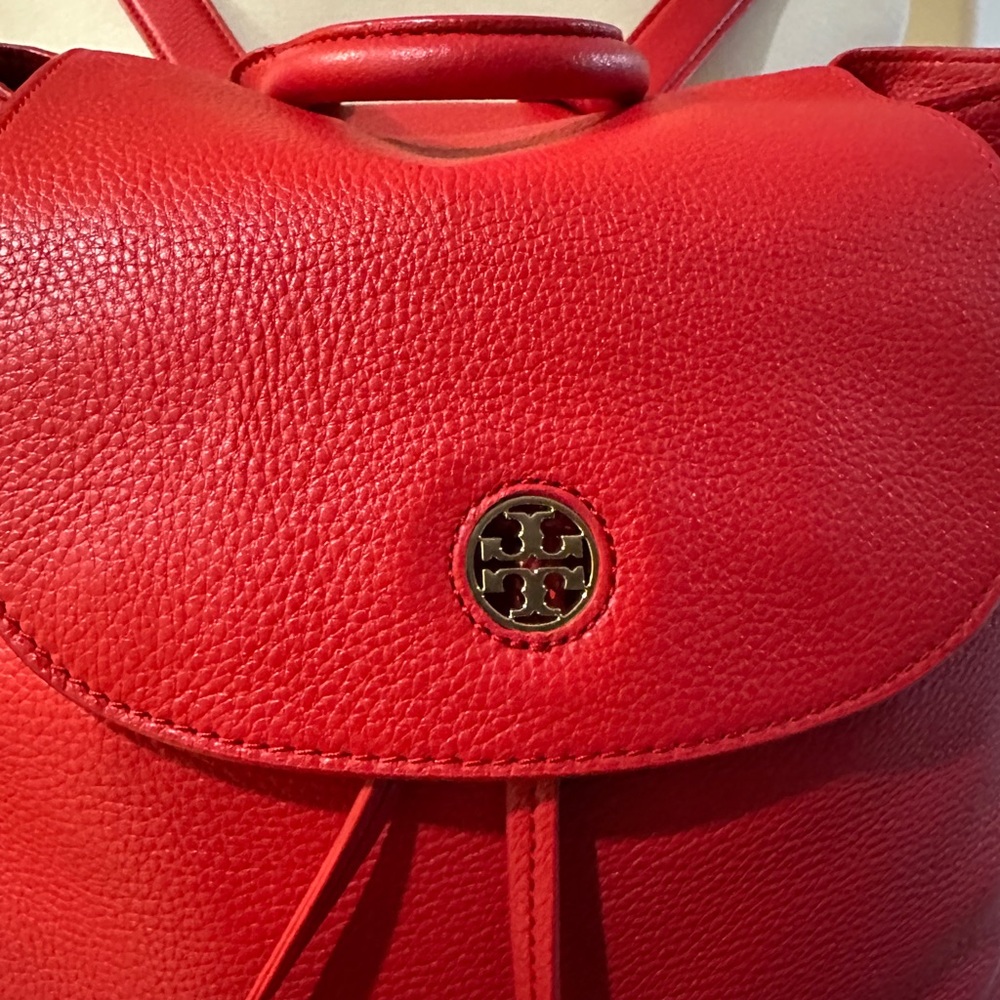 Tory Burch Red Backpack - Picture 12 of 17